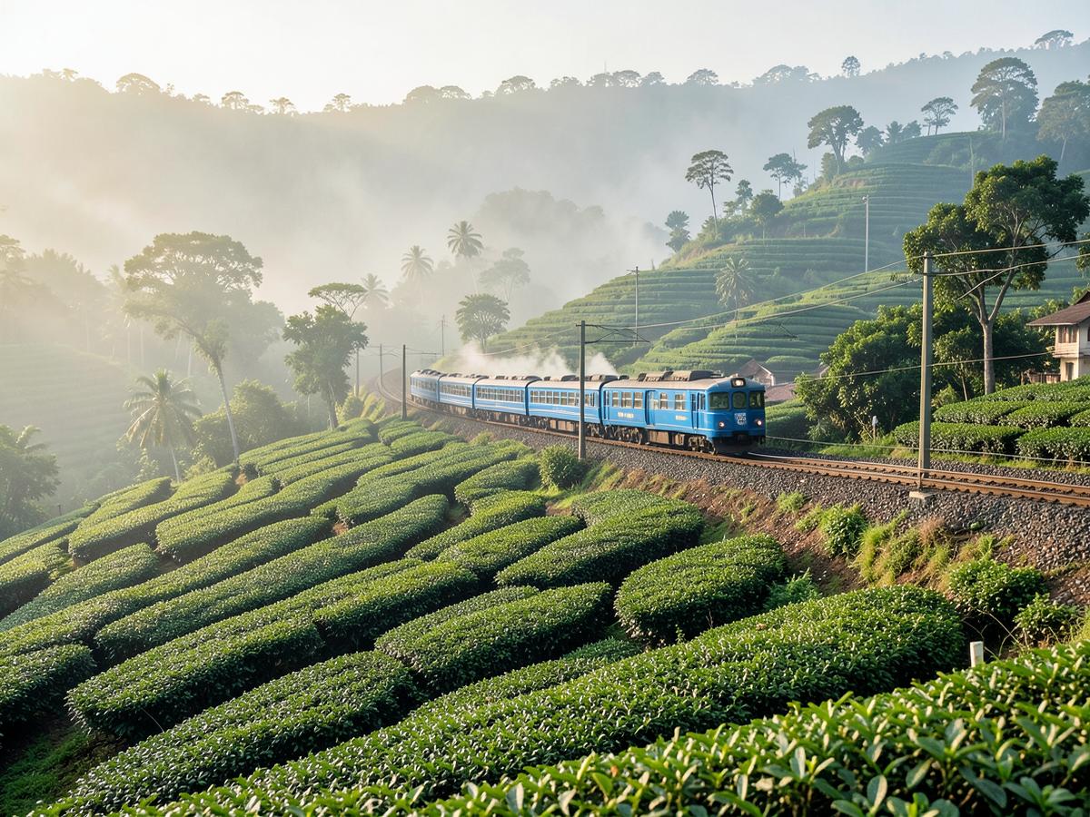 Sri Lanka, coast to hill country